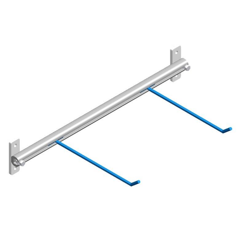 Wall support for exercise mats Wall support for exercise mats