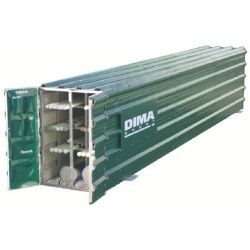 Garage pour rangement perches a poser 5.40x0.70x1.10m