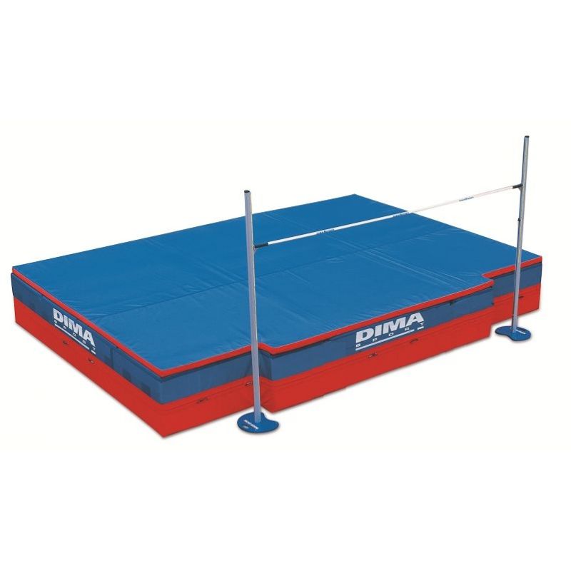 Major championship comfort plus single cover high jump landing system 7.00 x 4.25/4.00 x 0.70m Major championship comfort plus single cover high jump landing system 7.00 x 4.25/4.00 x 0.70m