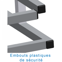 Custom made galvanized platform | Dimasport
