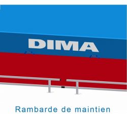 Custom made galvanized platform | Dimasport