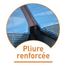Sautoir repliable en 3 parties
