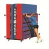 Replacement cover for foldaway wheeled high jump landing mattress