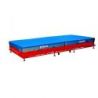 Replacement cover for foldaway wheeled high jump landing mattress