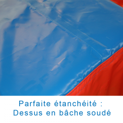 Weather cover for high jump landing system