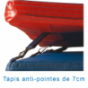 Matelas perche grand championnat monohousse confort plus 10.00 x 7.00 x 0.87/0.47m