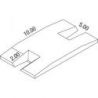 Meeting double-frontsingle coverpole vault landing system10.00 x 5.00 x 0.80/0.50m