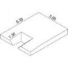 Club comfort plus single cover landing system6.30 x 5.00 x 0.80/0.50m