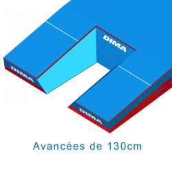 Club comfort plus single cover landing system6.30 x 5.00 x 0.80/0.50m