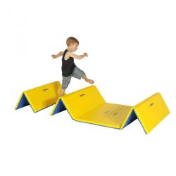 FOAM FOLDING HURDLE MAT THICKNESS 4 CM -SET OF 4 - DIMASPORT