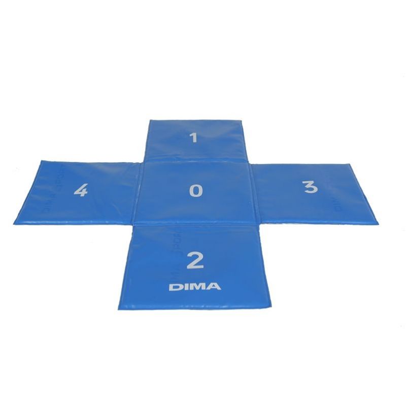 FOLDABLE FIRM MAT IN CROSS SHAPE 150X150X1.5CM - DIMASPORT FOLDABLE FIRM MAT IN CROSS SHAPE 150X150X1.5CM - DIMASPORT