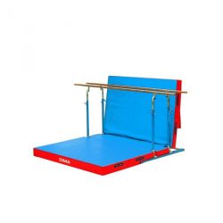 Matelas de reception repliable pour barres paralleles et mixtes 450 x 250 x 20 cm