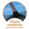 Matelas de reception repliable pour barres asymetriques 420 x 240 x 20 cm
