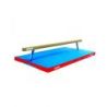 Poutre eps de gymnastiqueavec chariots de deplacement et matelas integre