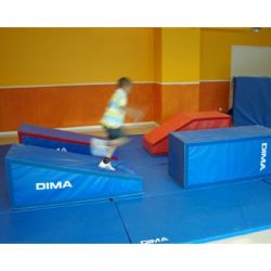 INCLINE FOAM MODULE VELCRO FULLY ASSEMBLING 150X60X60CM