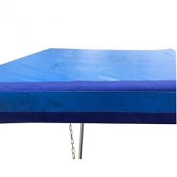 BEVELLED TRAMPOLINE SAFETY MAT  WITH REMOVABLE WEDGE 240X300X20CM