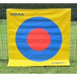 Vertical target for throwing 130x130cm