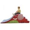 FOAM TOBOGGAN FOR CHILDREN ELEPHANTGLISSE 200X65X60CM - DIMASPORT