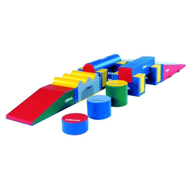PARCOURS DE MOTRICITÉ - ENFANT 3-8 ANS -12 MODULES EN MOUSSE |DIMAKID PARCOURS DE MOTRICITÉ - ENFANT 3-8 ANS -12 MODULES EN MOUSSE |DIMAKID