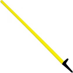 Jalon de slalom pointe plastique longueur 150cmlot de 12