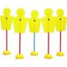 Training dummy (set of 5) for sport training 
