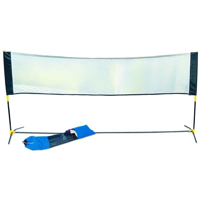 SET DE MINI BADMINTON - LONGUEUR 3.05M - HAUTEUR RÉGLABLE 1.37 A 1.57M SET DE MINI BADMINTON - LONGUEUR 3.05M - HAUTEUR RÉGLABLE 1.37 A 1.57M