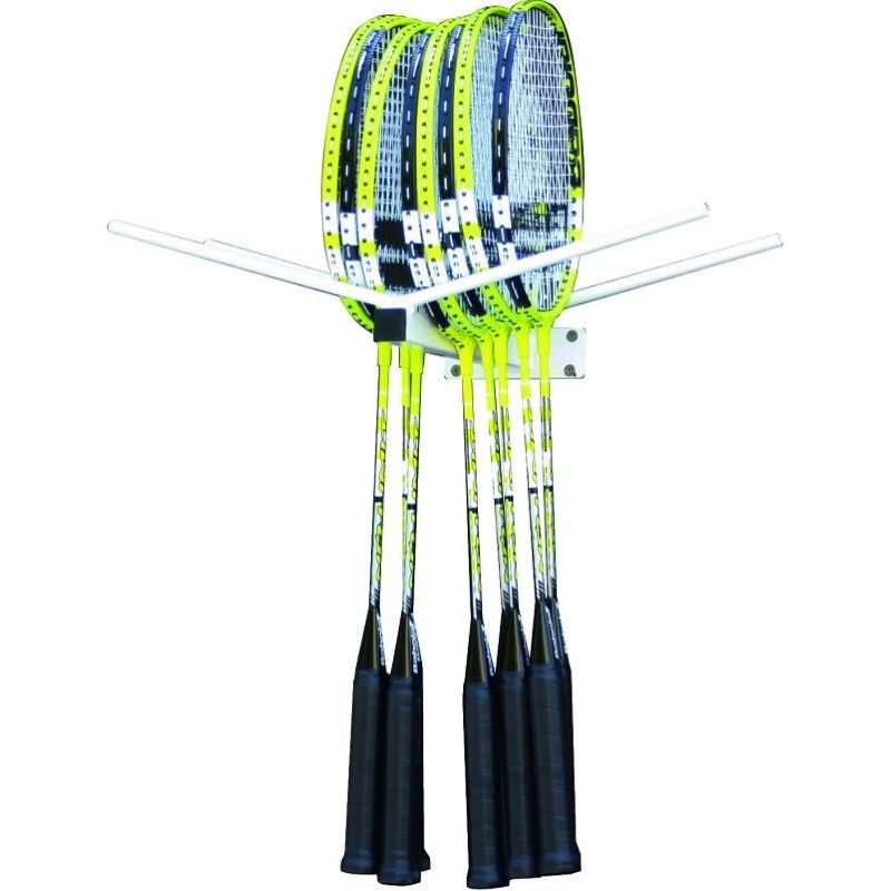 Wall rack for 20 badminton rackets Wall rack for 20 badminton rackets