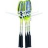 Wall rack for 20 badminton rackets