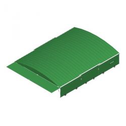 Integral shed on fixed wheels for concept iv pole-vault landing system10.00 x 6.50m