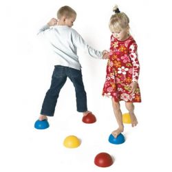 Balance plastic hemispheresset of 6