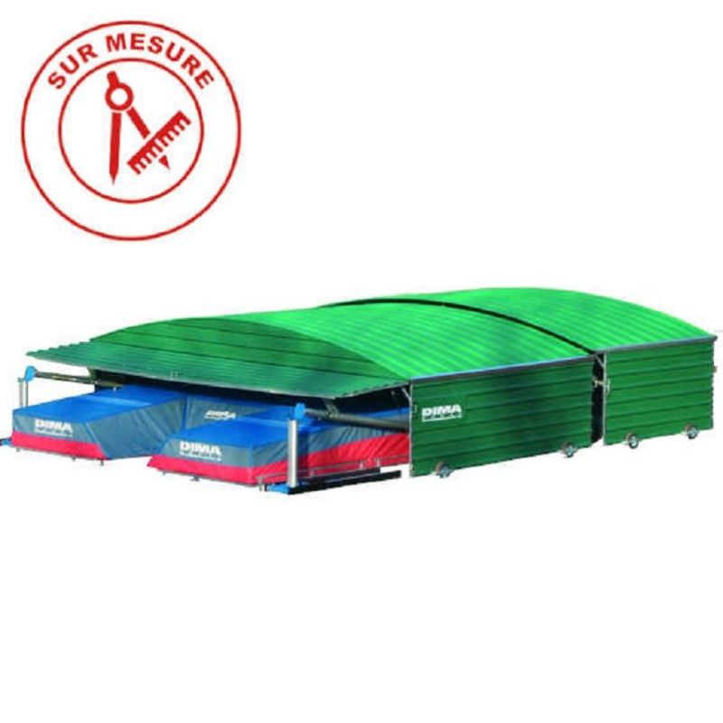 CUSTOM MADE POLE VAULT LANDING SYSTEM OUTDOOR SHED | DIMASPORT CUSTOM MADE POLE VAULT LANDING SYSTEM OUTDOOR SHED | DIMASPORT