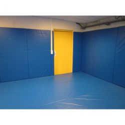 PROTECTION MURALE EN MOUSSE AVEC FIXATION - 200X100X4CM - DIMASPORT