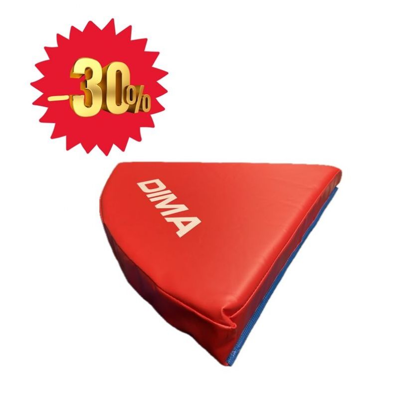 BON PLAN - TAPIS D'ANGLE DIAMETRE 120CM X 60° EPAISSEUR 7CM - ROUGE BON PLAN - TAPIS D'ANGLE DIAMETRE 120CM X 60° EPAISSEUR 7CM - ROUGE