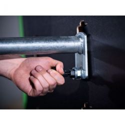BARRES EN ACIER A FIXER SUR BOXES PARKOUR / MURS MULTI-FONCTIONNELS