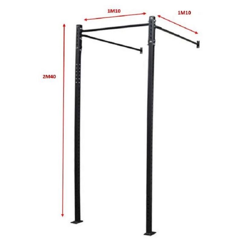 SINGLE WALL MOUNT CROSS TRAINING / CROSSFIT RACK - DIMASPORT SINGLE WALL MOUNT CROSS TRAINING / CROSSFIT RACK - DIMASPORT