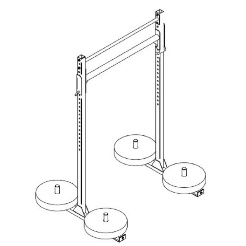 CROSSFIT YOKE 54KG - WEIGHT CAPACITY 350KG - DIMASPORT CROSSFIT YOKE 54KG - WEIGHT CAPACITY 350KG - DIMASPORT