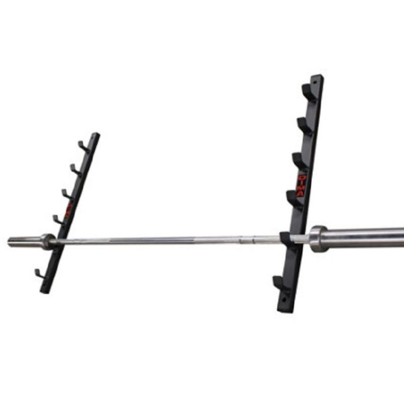 WALL MOUNTED BAR HOLDER TO STORE 6 OLYMPIC BARBELLS - DIMASPORT WALL MOUNTED BAR HOLDER TO STORE 6 OLYMPIC BARBELLS - DIMASPORT