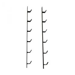 WALL MOUNTED BAR HOLDER TO STORE 6 OLYMPIC BARBELLS - DIMASPORT