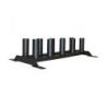 BARBELL HOLDER VERTICAL STORAGE RACK - 10 OLYMPIQUE BARS - DIMASPORT