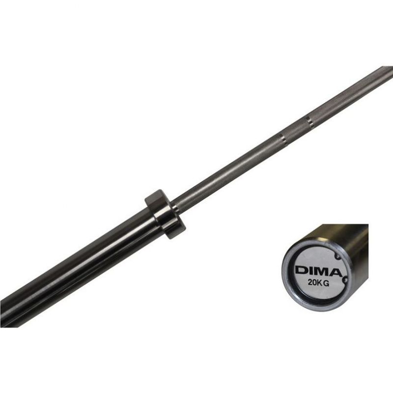 BARRE OLYMPIQUE HALTÉROPHILIE 20KG - CAPACITÉ 450KG - DIMASPORT BARRE OLYMPIQUE HALTÉROPHILIE 20KG - CAPACITÉ 450KG - DIMASPORT
