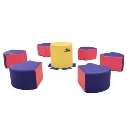 POUFS POUR ATELIER DE LECTURE POUR ENFANT | DIMAKID
