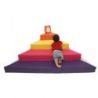 FOAM PLATFORM FOR CHILDREN'S AREA 140X140X60CM | DIMAKID