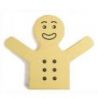 FOAM BENCH FOR CHILDREN - GINGERBREAD MAN | DIMAKID