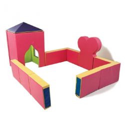 PARC DE JEUX POUR ENFANT EN MOUSSE 1001 NUITS 228X168X116CM | DIMAKID