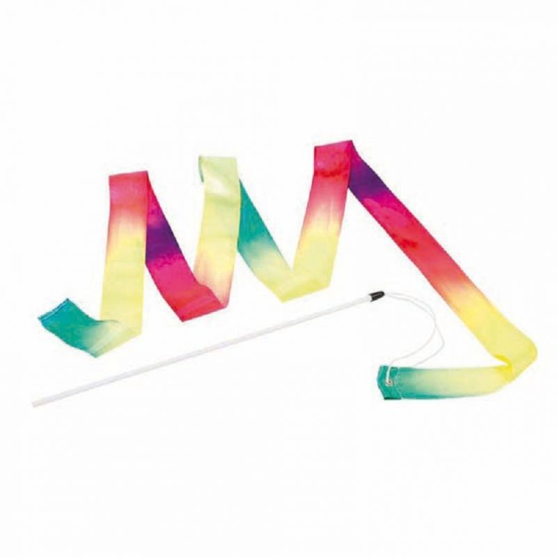 Rubans de gymnastique arc en ciel lot de 12 Rubans de gymnastique arc en ciel lot de 12