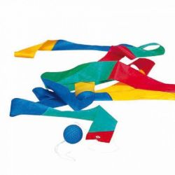 Ribbon with ball for throwingset of 24
