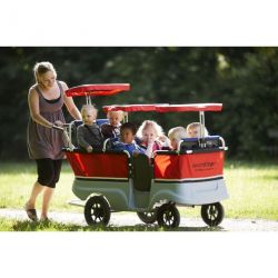Ombrelle pour 2 sieges de poussette kiddy bus