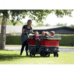 Poussette kiddy bus de luxe 4 places