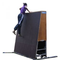 Mur transportable pour le parkour