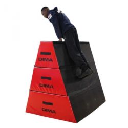 Mur en mousse ferme pour la pratique du parkour, freerunning